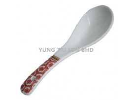 3#CERAMICS SPOON(FUGUI FUMEI)(1P)CNY(10072)